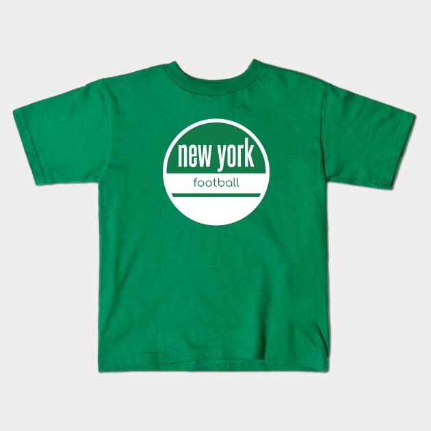 new york jets football Kids T-Shirt by BVHstudio